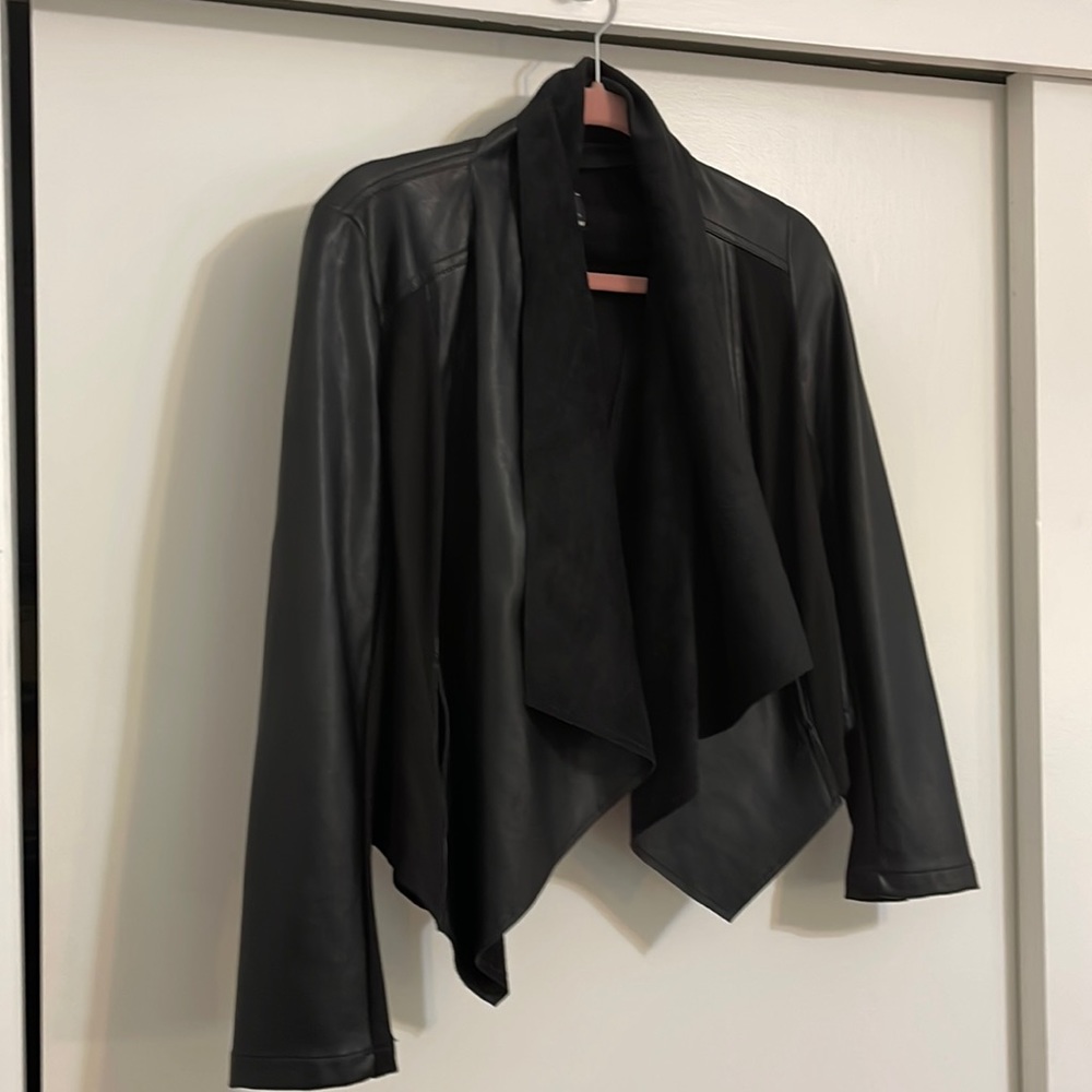 Kut from the Cloth XS Faux Leather Blazer